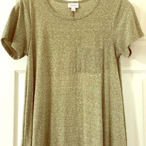 XS Heathered Army Green LuLaRoe Carley